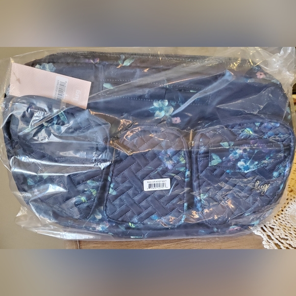 lug Bags Nip Lug Railcar Crossbody Bag Bouquet Navy Poshmark